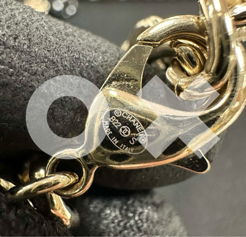 香奈兒Chanel choker 22S淡金色項鍊頸鏈誠可小議-7