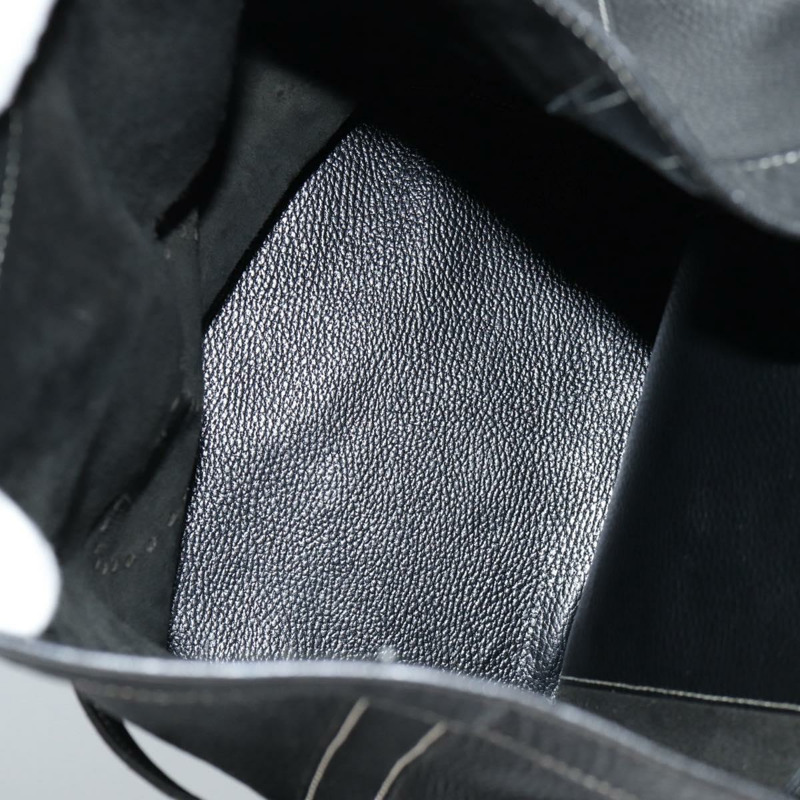 【日本直送】愛馬仕單肩包 皮革 黑金 正品 bs28154V-11