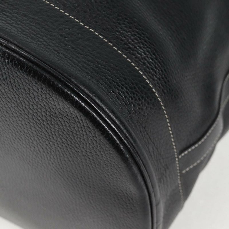 【日本直送】愛馬仕單肩包 皮革 黑金 正品 bs28154V-15