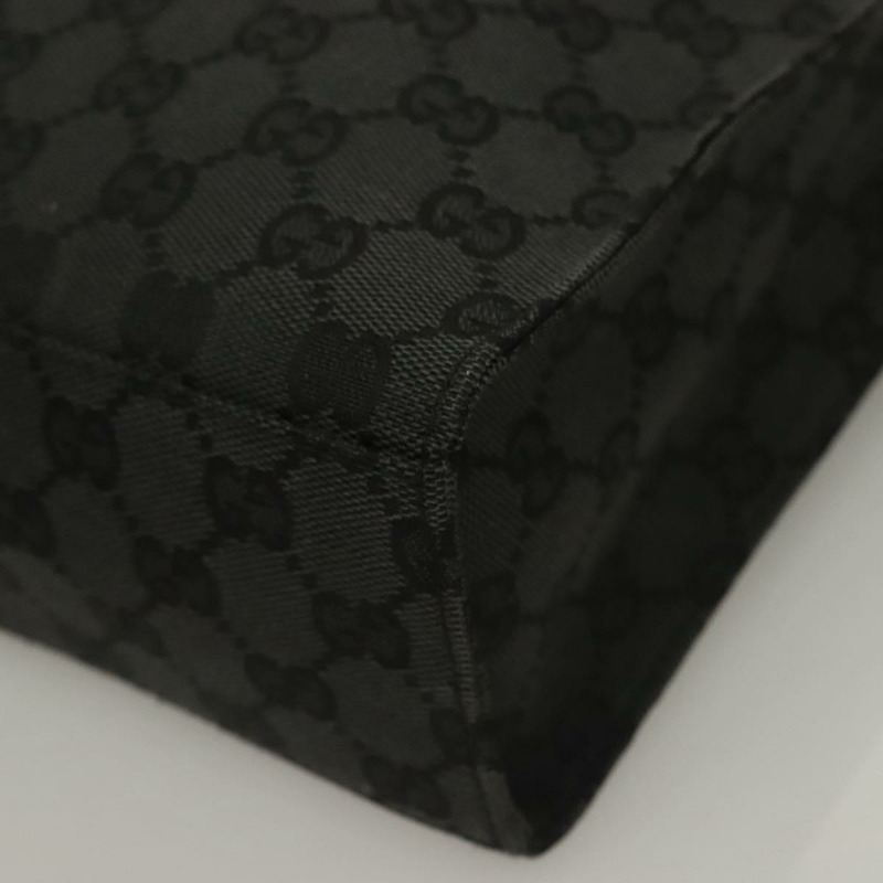 【日本直送】GUCCI GG 帆布 Jackie 肩背包 黑銀 001 3355 1781 正品 133986-16