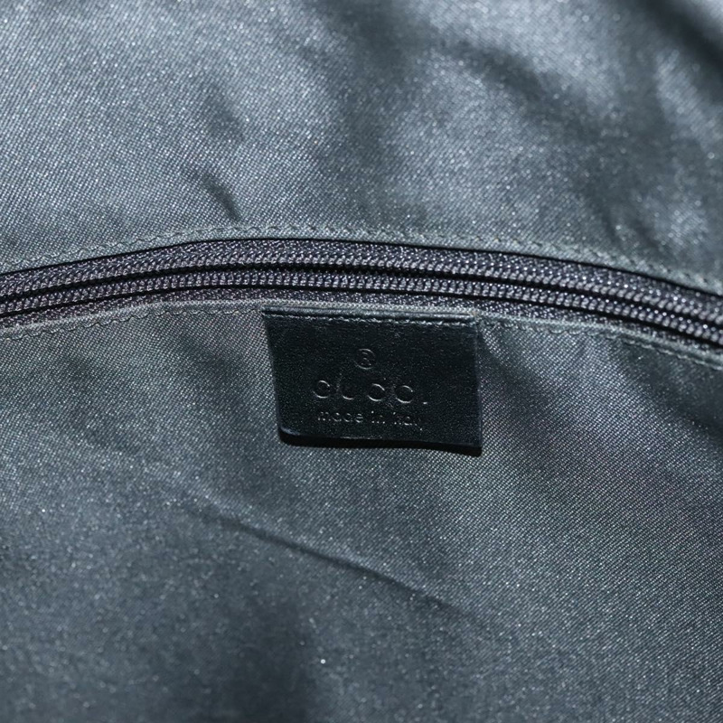 【日本直送】GUCCI GG 帆布 Jackie 肩背包 黑銀 001 3355 1781 正品 133986-18