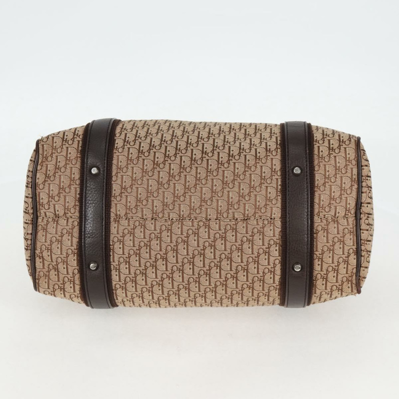 【日本直送】Christian Dior Trotter 帆布手提包米色棕色銀色正品 133870V-4