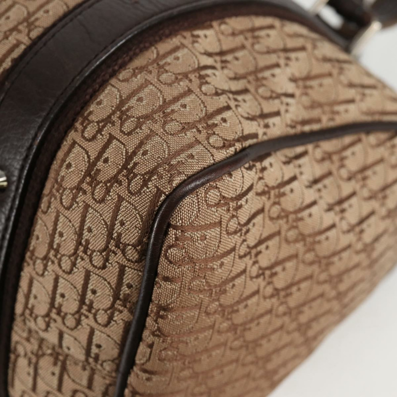【日本直送】Christian Dior Trotter 帆布手提包米色棕色銀色正品 133870V-14
