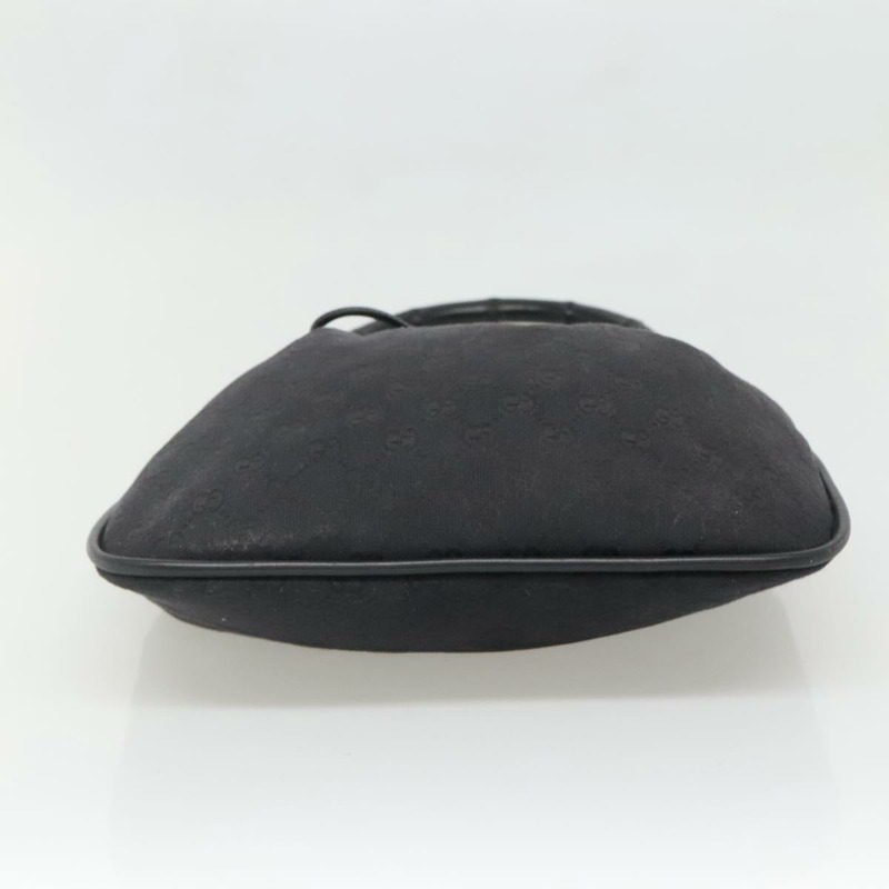 【日本直送】GUCCI 竹節 GG 帆布單肩包 黑銀 001 4033 正品 yk19021-4