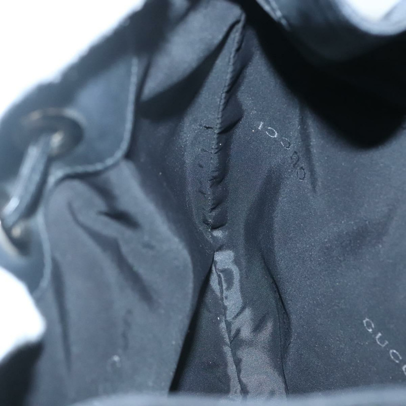 【日本直送】GUCCI 竹節 GG 帆布單肩包 黑銀 001 4033 正品 yk19021-18