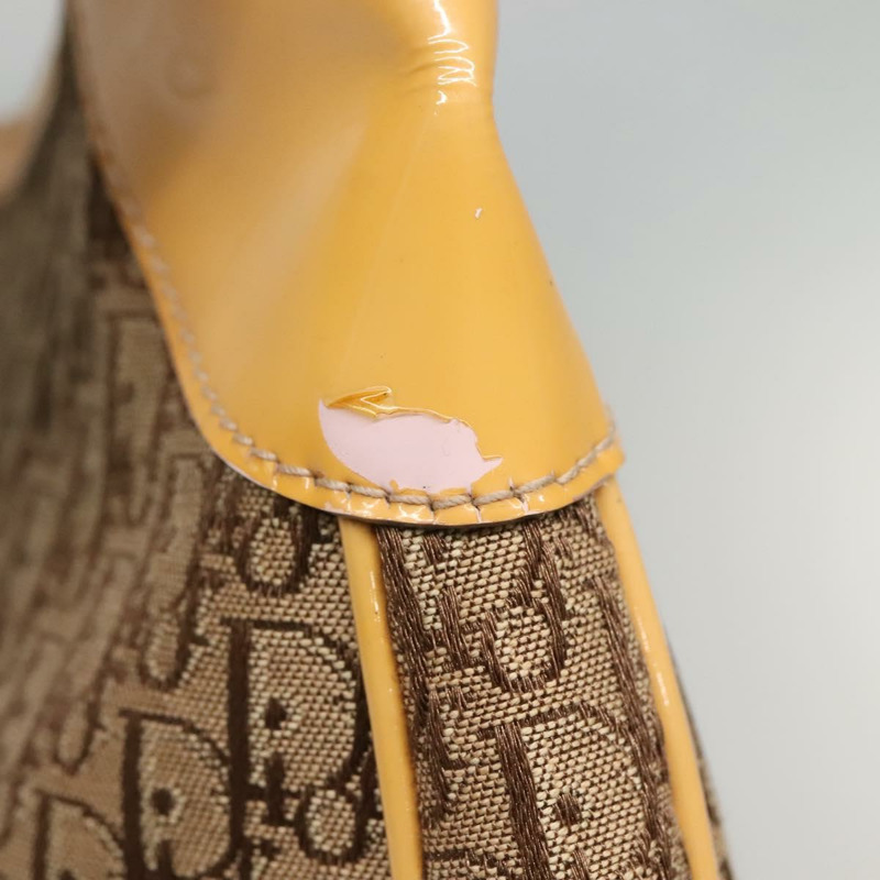 【日本直送】Christian Dior Trotter 帆布肩背包 米色銀色 正品 yk18889-4
