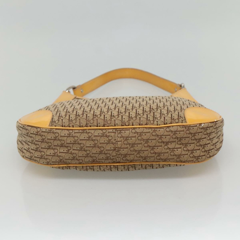 【日本直送】Christian Dior Trotter 帆布肩背包 米色銀色 正品 yk18889-5