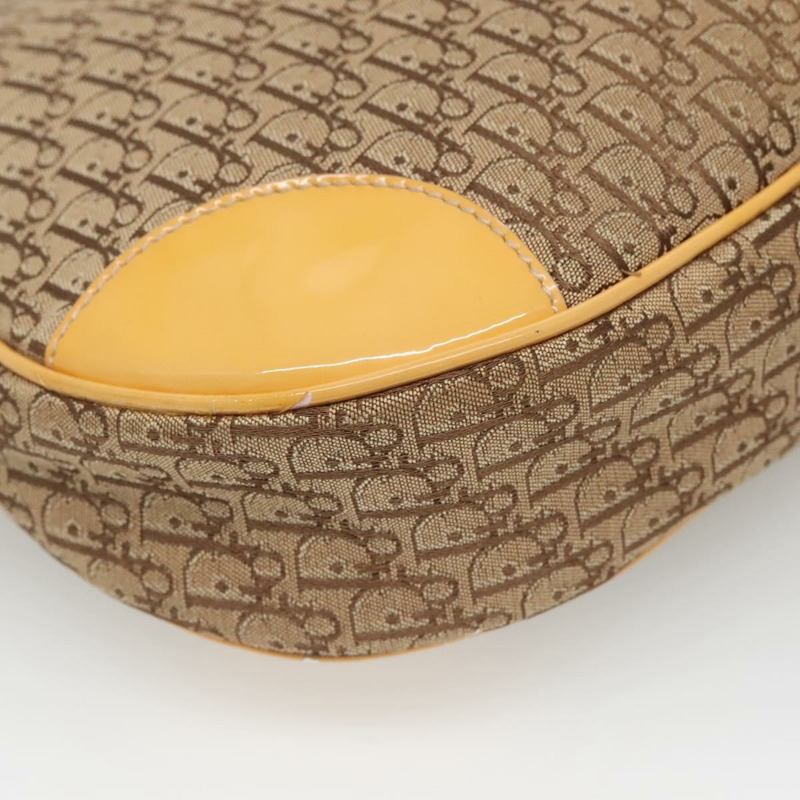 【日本直送】Christian Dior Trotter 帆布肩背包 米色銀色 正品 yk18889-15