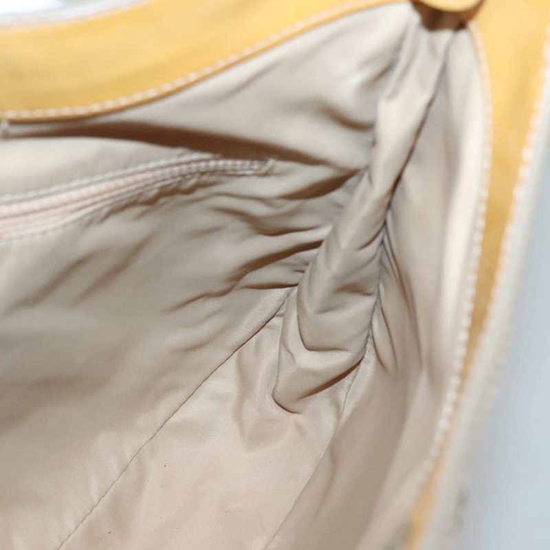 【日本直送】Christian Dior Trotter 帆布肩背包 米色銀色 正品 yk18889-19