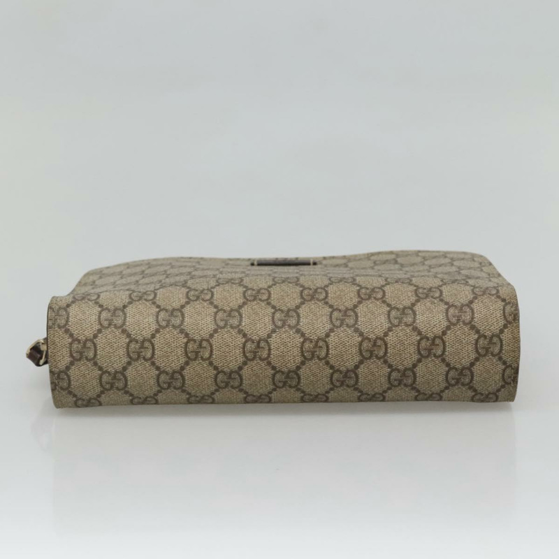 【日本直送】GUCCI GG Supreme 手拿包 PVC 米色 201755 正品 ep10045-5