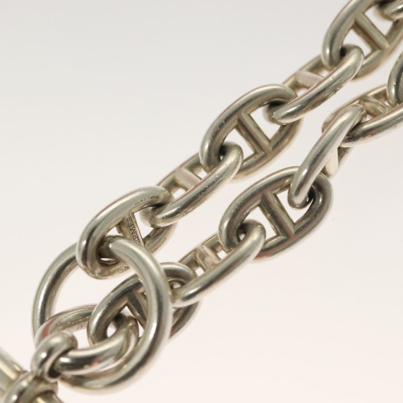 【日本直送】愛馬仕 Chene Dunkle MM 手鍊 Ag925 17 鏈節銀質正品 135953V-6