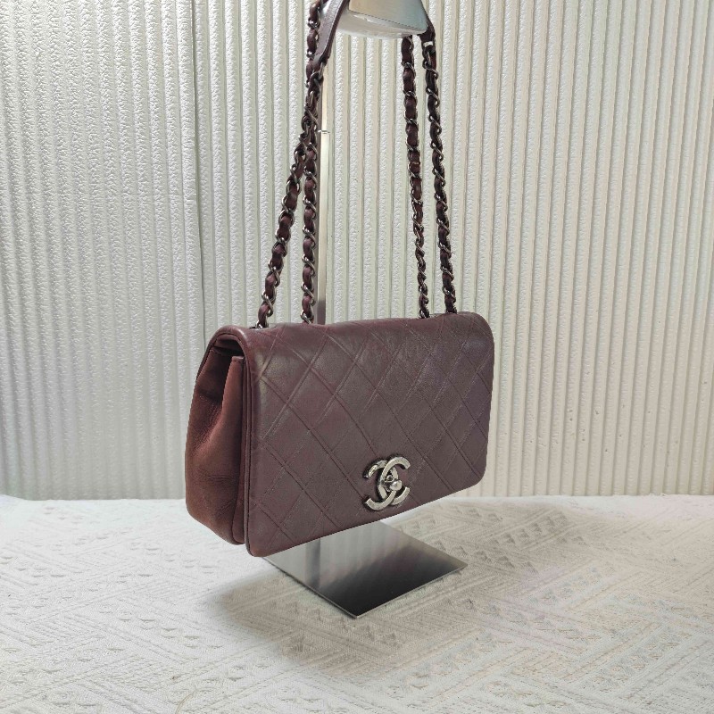 Chanel香奈兒13B 復古紅色肩背包 斜背包-2