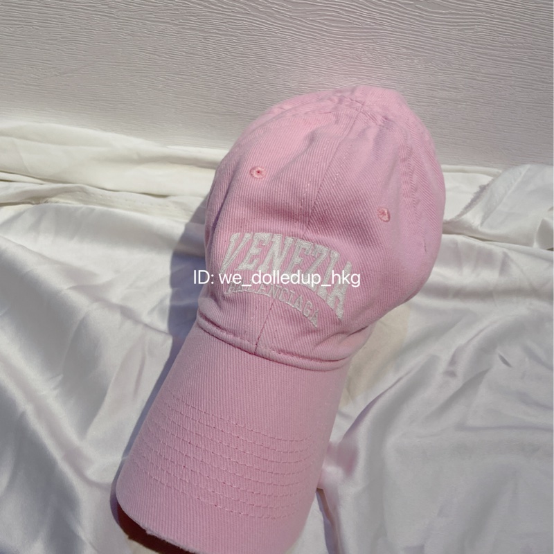 BALENCIAGA 粉色cap帽 S size 55cm-0