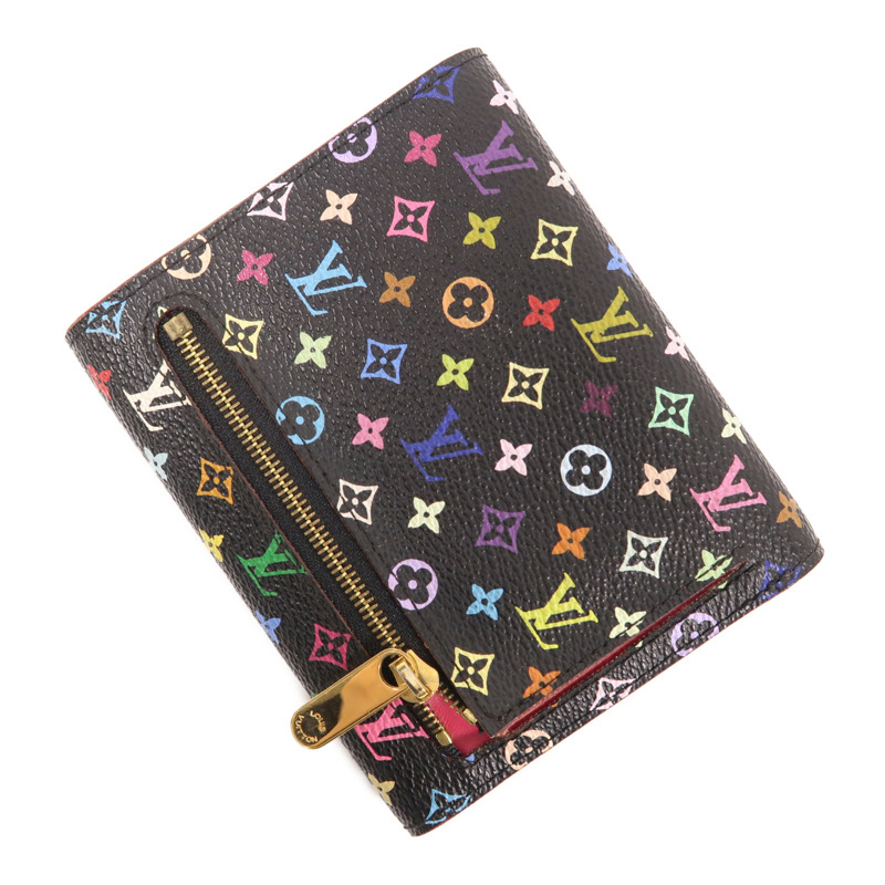 LOUIS VUITTON Monogram Multicolore Portefeuille Koala金扣錢包-3