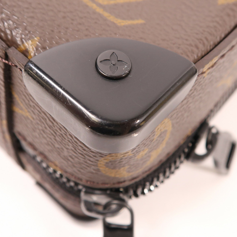 LOUIS VUITTON Monogram Macassar Handle Soft Trunk手挽肩背兩用袋-7