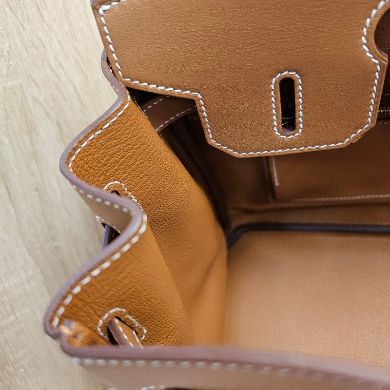 [新新美品甜價😘] Hermes愛馬仕 37金棕Jonathan小牛皮金釦Birkin鉑金30-19