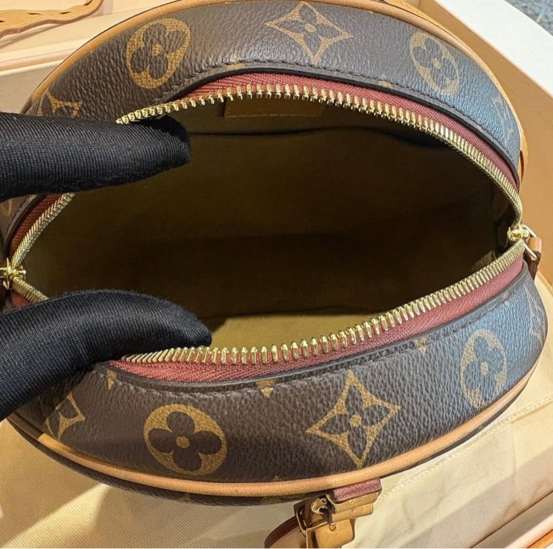 *SHIHNA名牌精品*LV Boite Chapeau Souple MM 斜背圓包-2