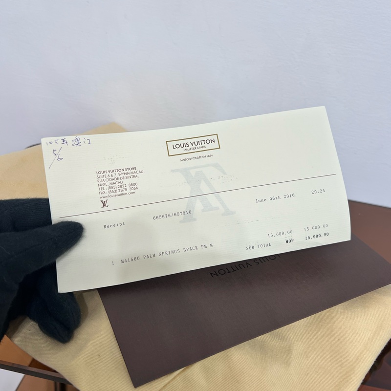 #附購證#停產#全網最便宜 Louis Vuitton Palm Springs PM小書包-17