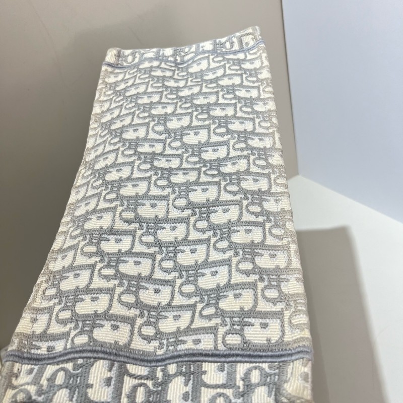 Dior Book tote中號帆布Oblique老花托特包-7