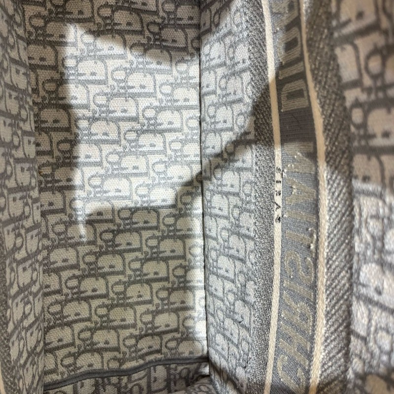 Dior Book tote中號帆布Oblique老花托特包-8