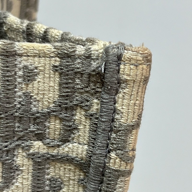 Dior Book tote中號帆布Oblique老花托特包-9