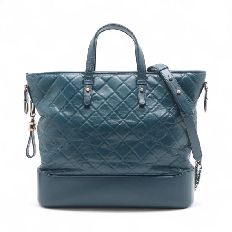 Chanel Gabrielle Doo Vintage calf 2Way Tote Bag 香奈兒流浪托特包-0