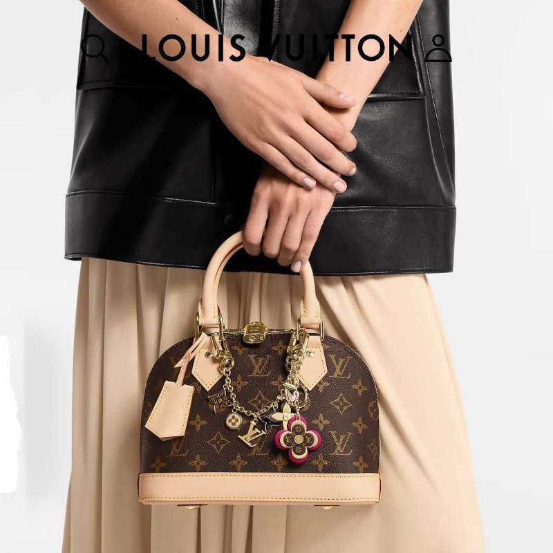 LV Alma bb 經典 Monogram 老花貝殼包-0