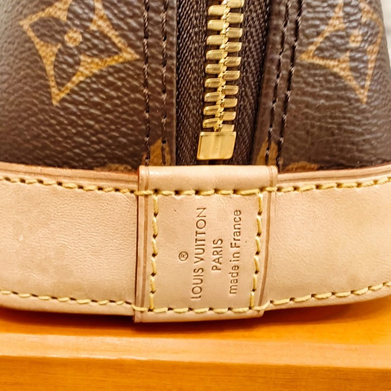 LV Alma bb 經典 Monogram 老花貝殼包-10