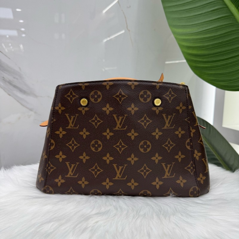 Louis Vuitton 經典老花蒙田BB手提包肩背包-1