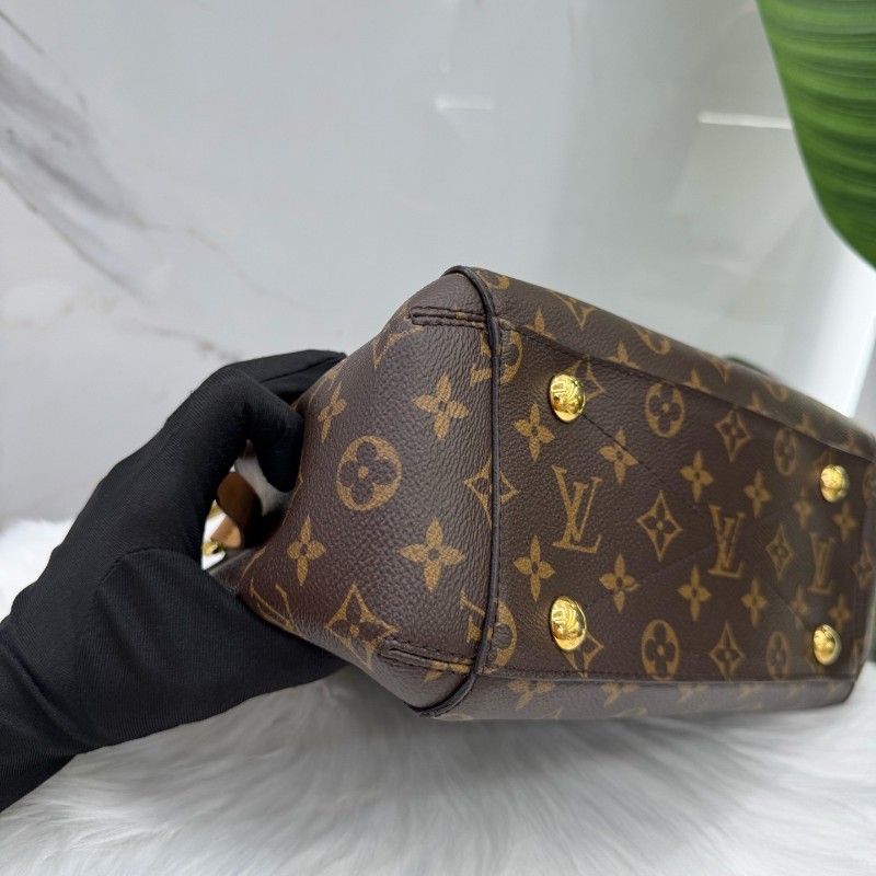 Louis Vuitton 經典老花蒙田BB手提包肩背包-5