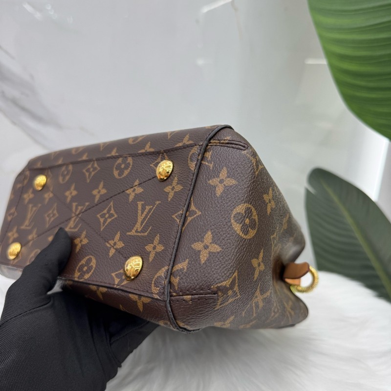 Louis Vuitton 經典老花蒙田BB手提包肩背包-6