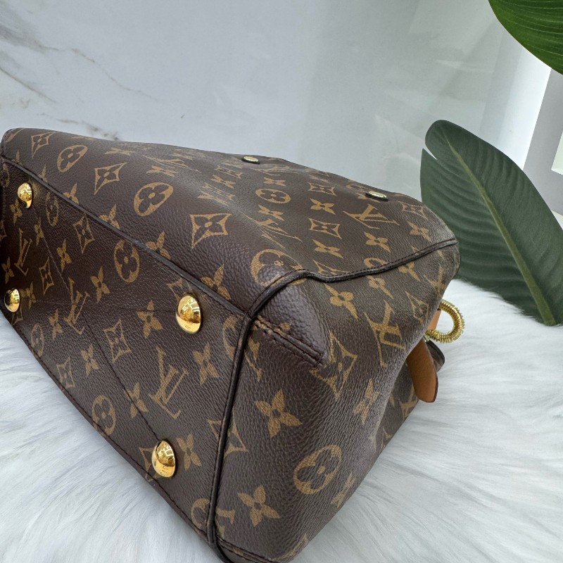 Louis Vuitton 經典老花蒙田BB手提包肩背包-10