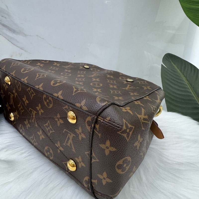 Louis Vuitton 經典老花蒙田BB手提包肩背包-12