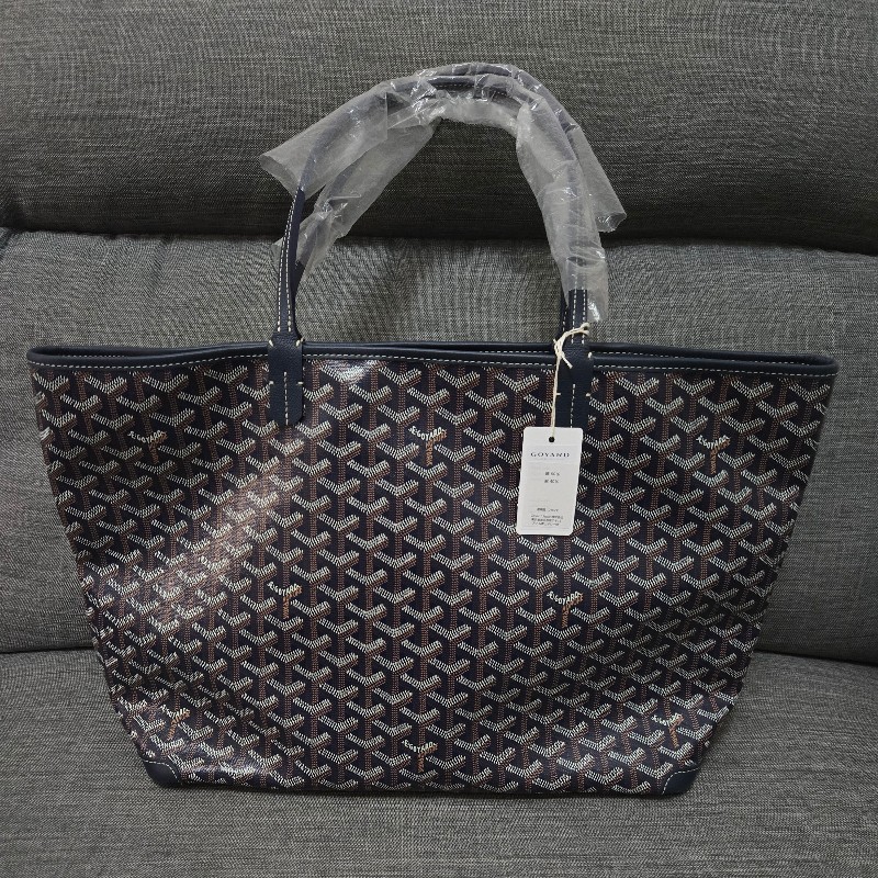 GOYARD Artois 深藍 有拉鍊 肩背包 托特包-2