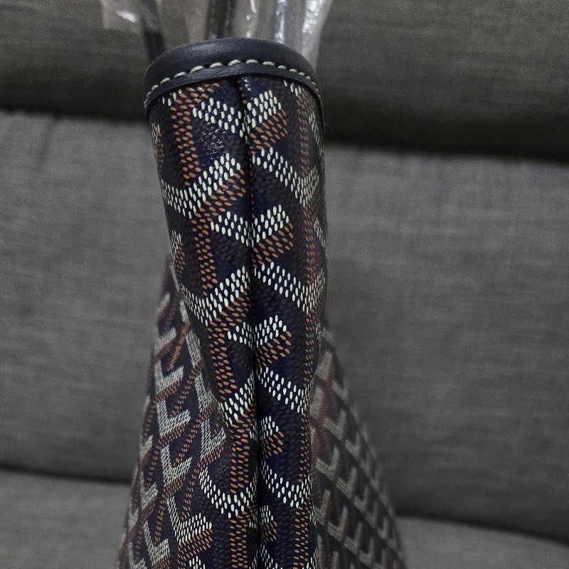GOYARD Artois 深藍 有拉鍊 肩背包 托特包-13