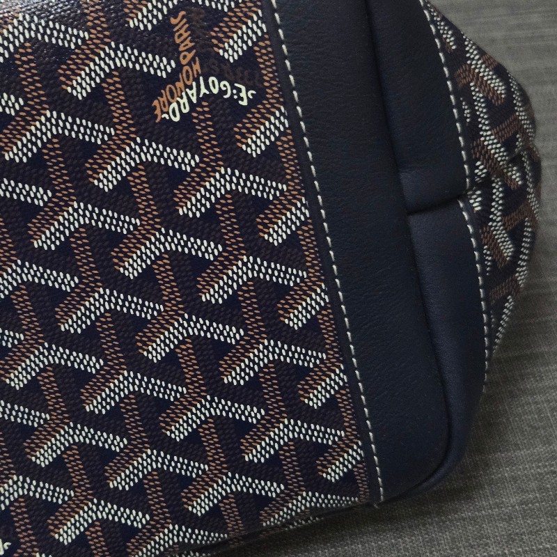 GOYARD Artois 深藍 有拉鍊 肩背包 托特包-18