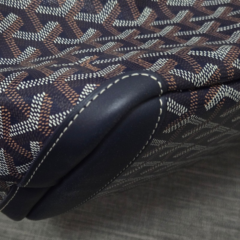GOYARD Artois 深藍 有拉鍊 肩背包 托特包-19