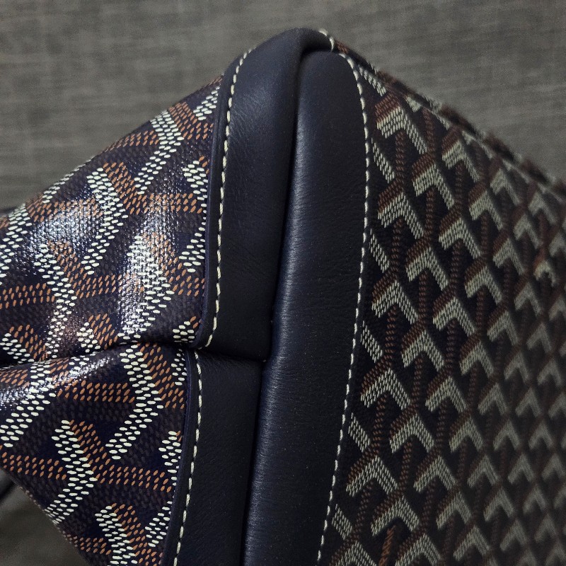 GOYARD Artois 深藍 有拉鍊 肩背包 托特包-20