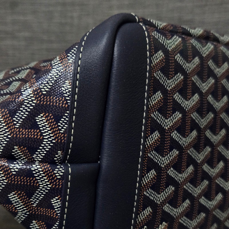 GOYARD Artois 深藍 有拉鍊 肩背包 托特包-23