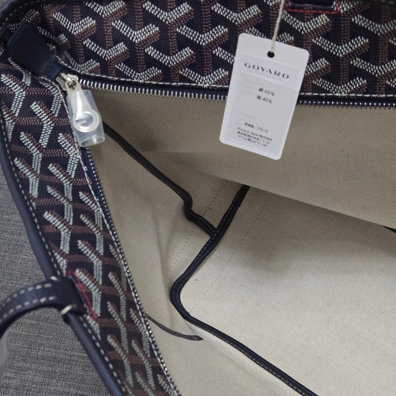 GOYARD Artois 深藍 有拉鍊 肩背包 托特包-26