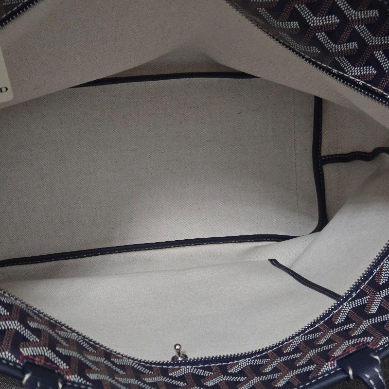 GOYARD Artois 深藍 有拉鍊 肩背包 托特包-27