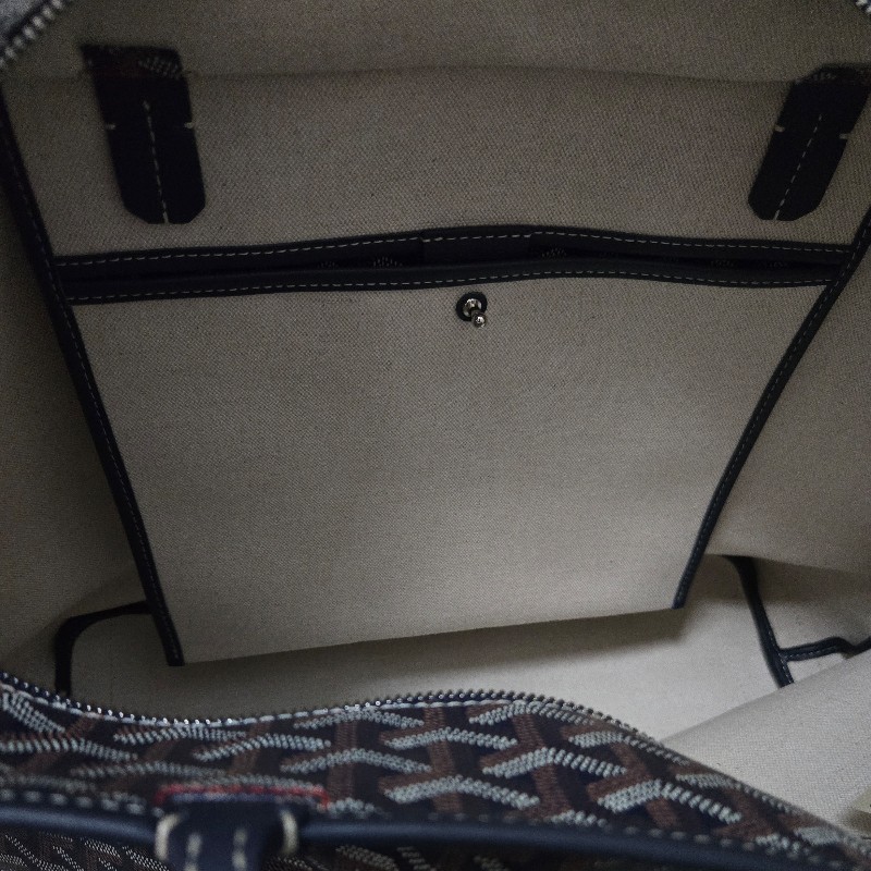 GOYARD Artois 深藍 有拉鍊 肩背包 托特包-28