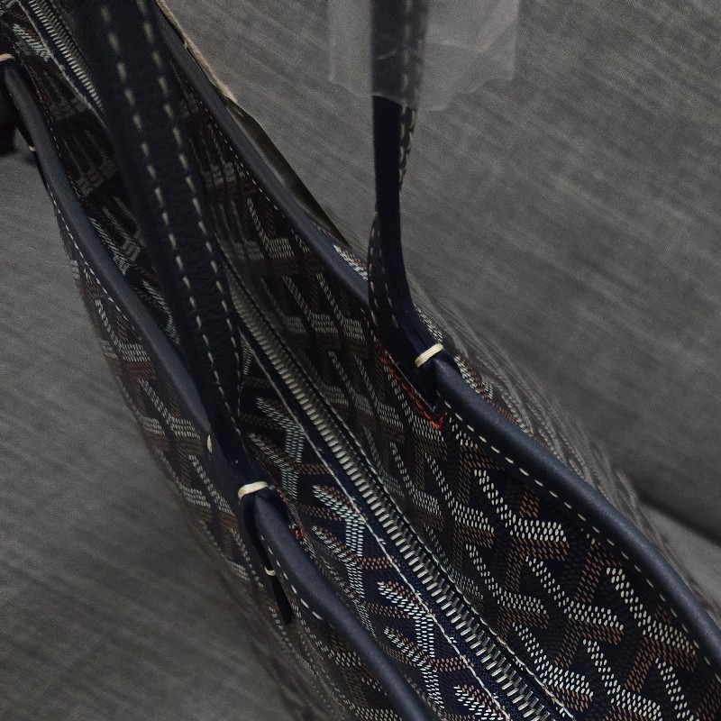 GOYARD Artois 深藍 有拉鍊 肩背包 托特包-33