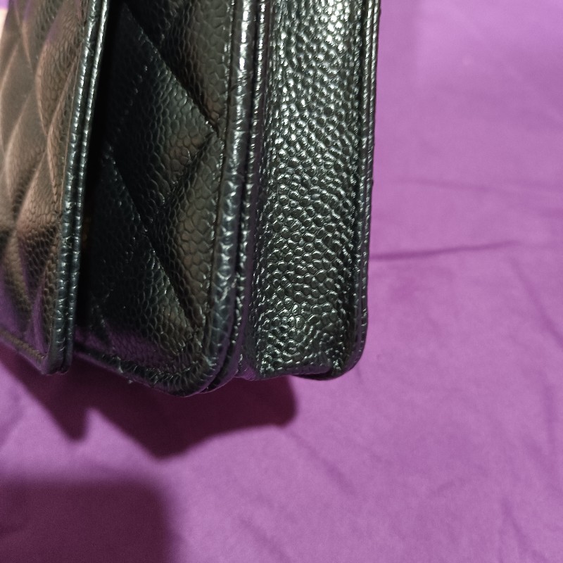 CHANEL WOC 荔枝紋-2
