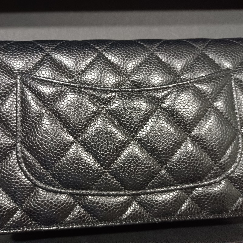 CHANEL WOC 荔枝紋-6