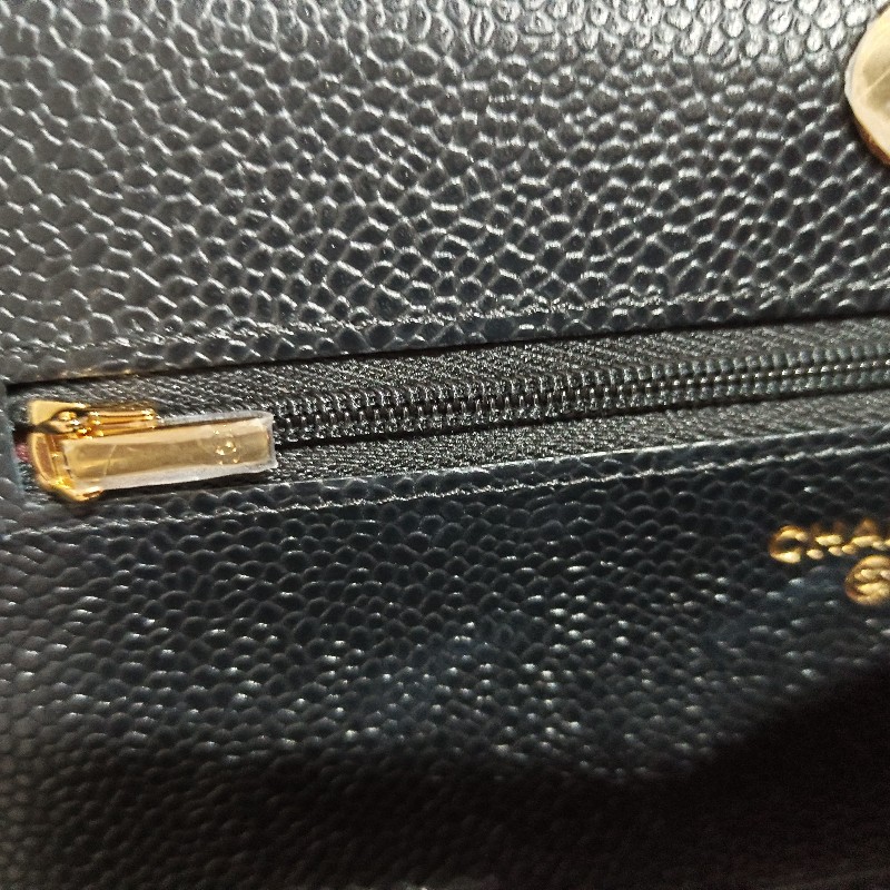 CHANEL WOC 荔枝紋-10