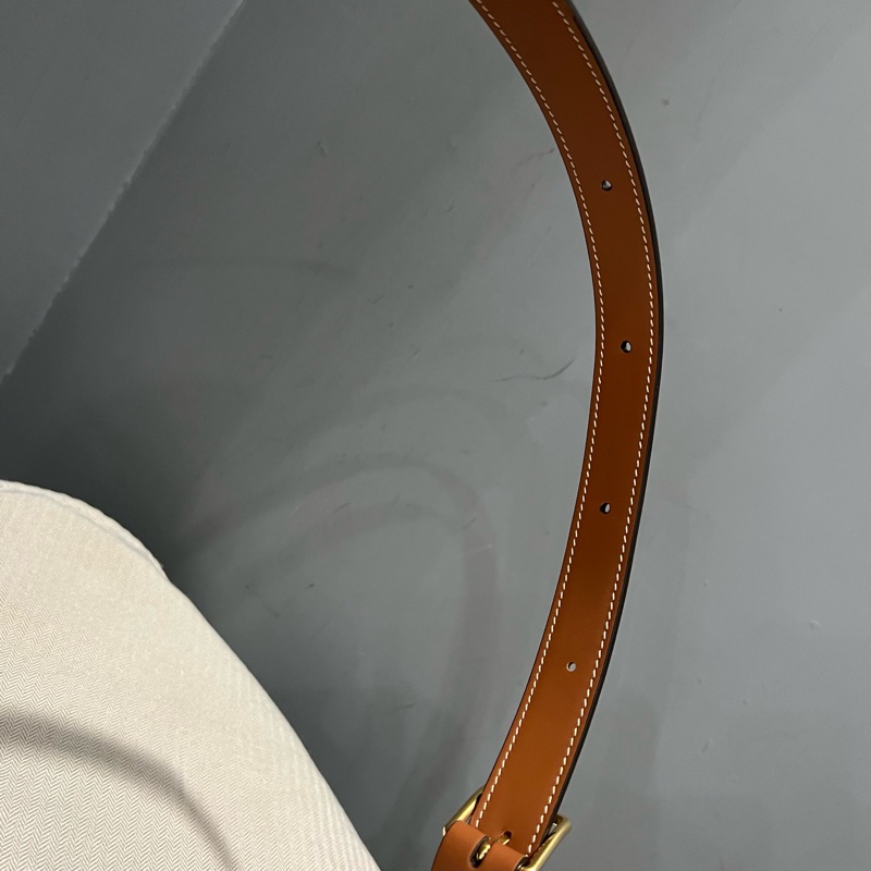 Celine 經典老花 大款 Hobo包 腋下包-19