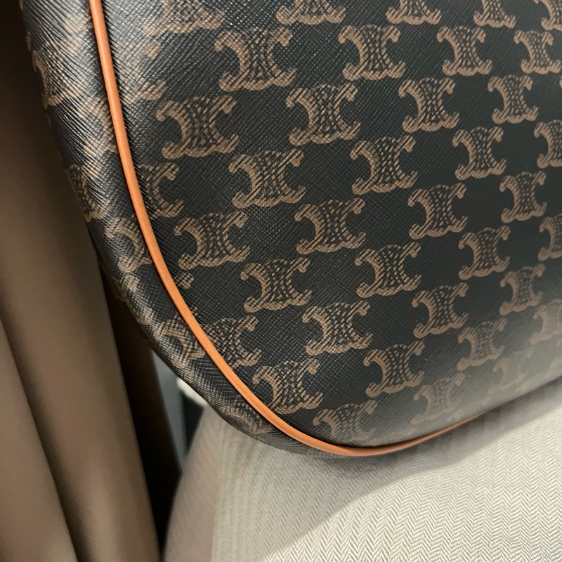 Celine 經典老花 大款 Hobo包 腋下包-25