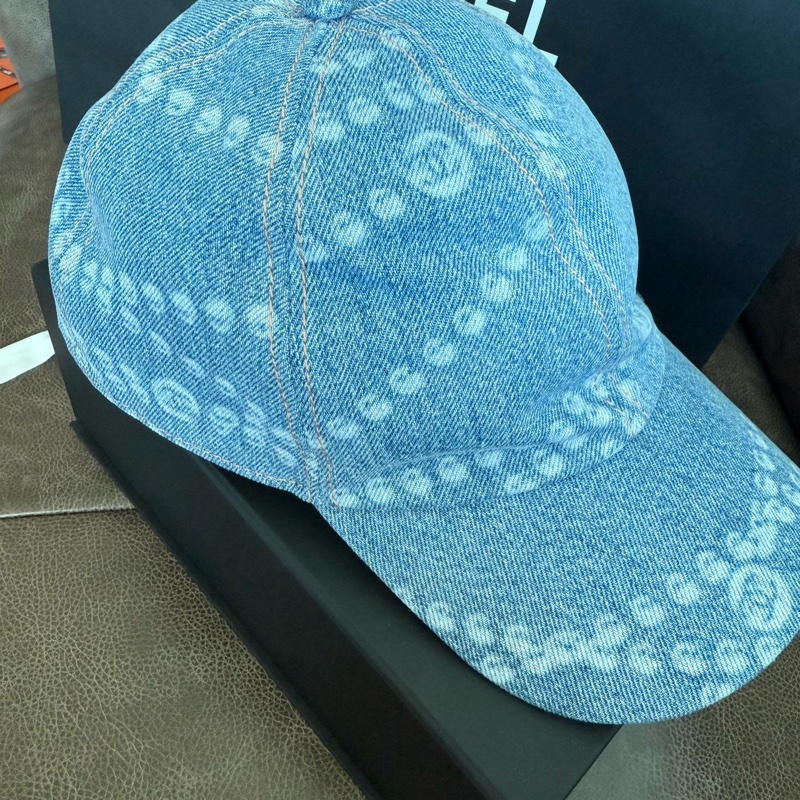 潮物力推 Chanel 牛仔Cap帽 可調大小-0