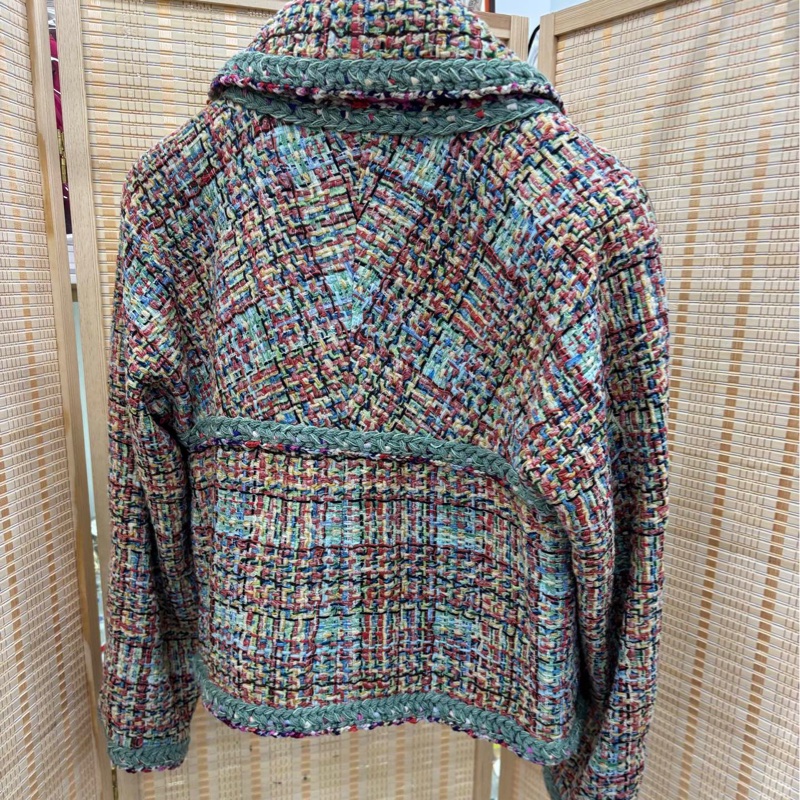 Chanel首爾系列粗花呢編織外套FR36 碼-1